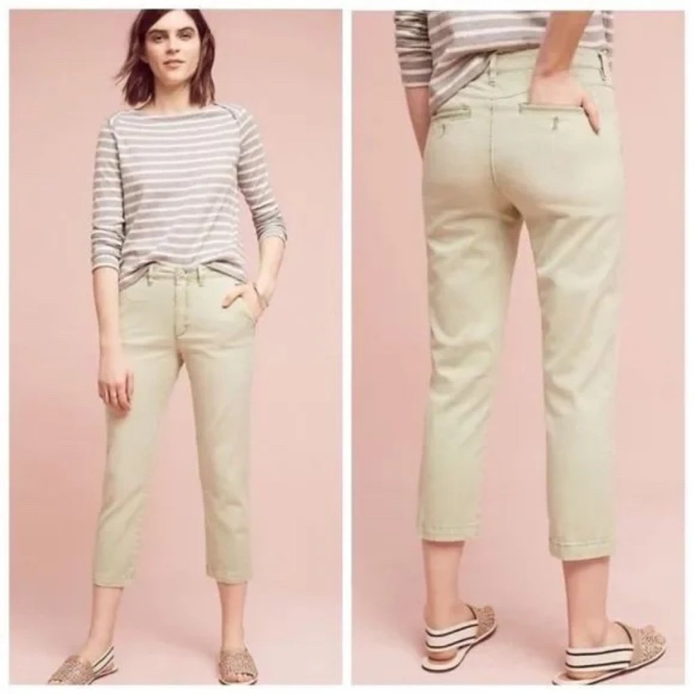 Chino by Anthropologie Slim Ankle Pants Size 25